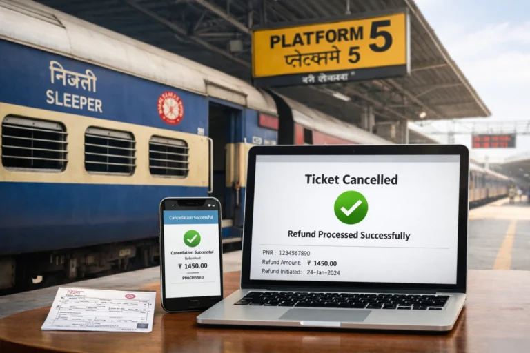 How to Cancel Train Ticket Online and Get Refund – Step-by-Step Guide